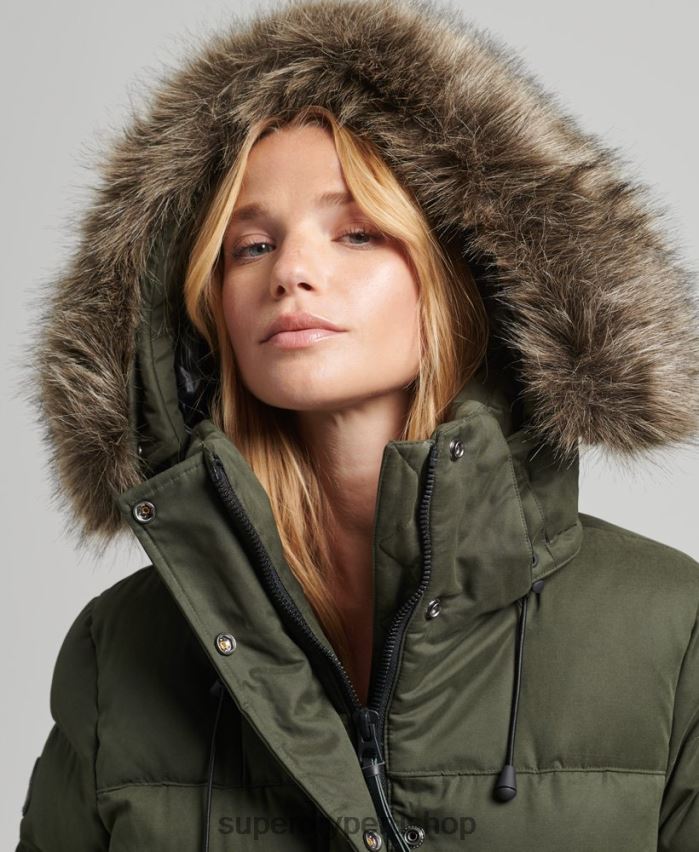 Microfibre parka superdry shop